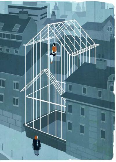 意大利插画师Emiliano Ponzi作品..