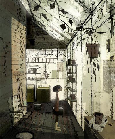 插画师Jon Klassen作品..