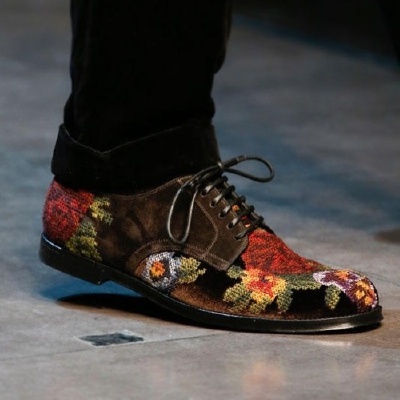 Dolce &amp;amp; Gabbana needlepoint shoes 2013 Fall Winter