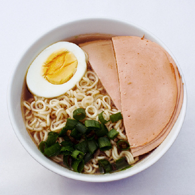 没有比餐蛋面更让人开心的食物！！via tumblr