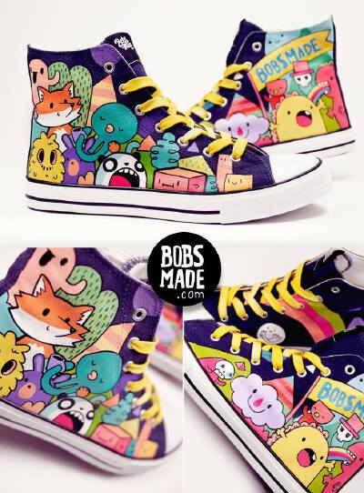 Happy Monster Shoes http://www.bobsmade.com/shop/shoes/chuck