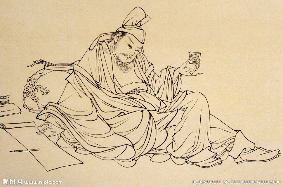  菜岚工笔白描作品集