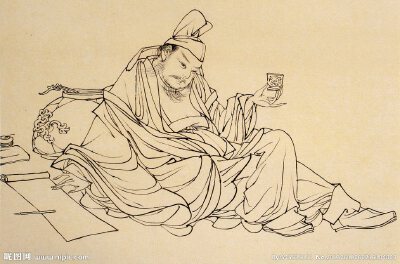  菜岚工笔白描作品集