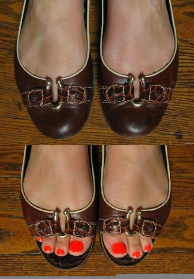 #美好生活#手工DIY# 鞋子的DIY创意