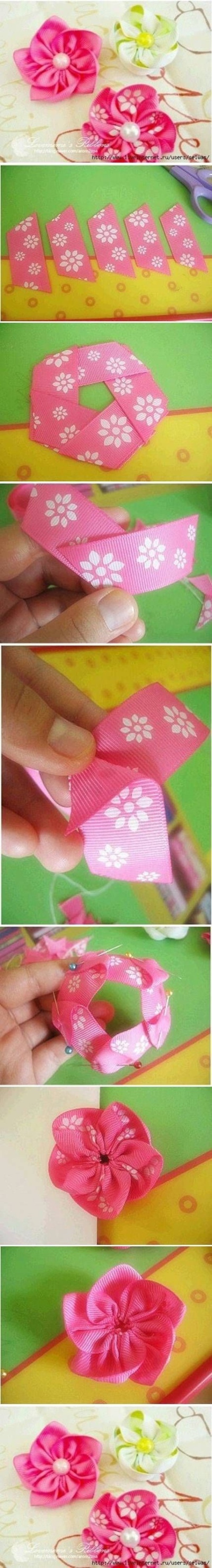 #丝带DIY#设计灵感#手工教程#