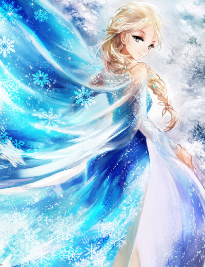 插画手绘 二次元美女 动漫 萌 壁纸
