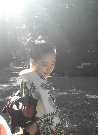 苍井优，和风女子