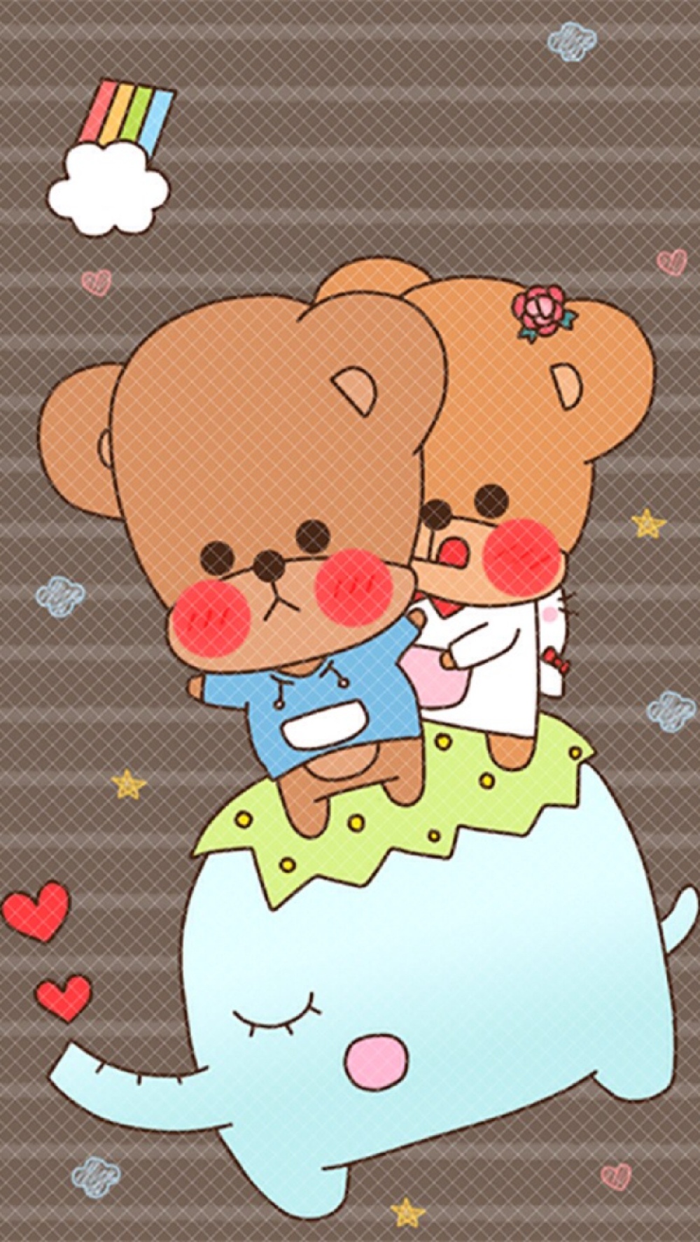 ෆෆ（愤怒de小他的她）iphone5壁纸～
