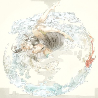 我是水做的，透明的，软软的，能被阳光穿透的，我就是瓶初音~