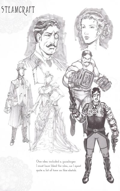 steampunk skech