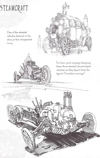 steampunk skech