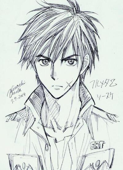 《全金属狂潮》漫画绘师#上田宏#近期推上作品，好棒好棒的说~！老师也在看Free~啊