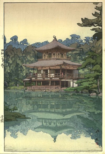 吉田博 Yoshida Hiroshi(1876年 - 1950，74岁)，西洋画家，版画家。