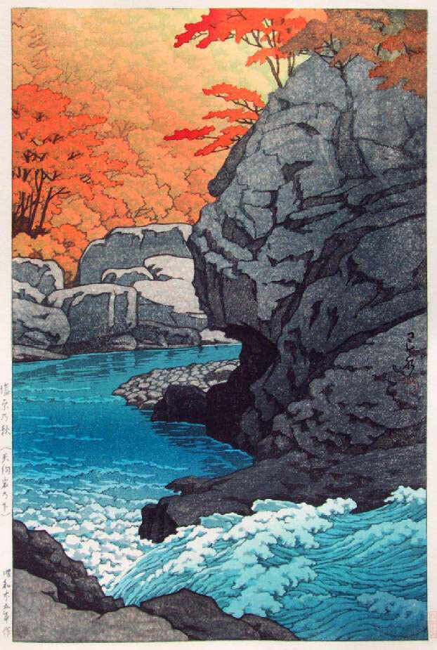 吉田博 Yoshida Hiroshi(1876年 - 1950，74岁)，西洋画家，版画家。