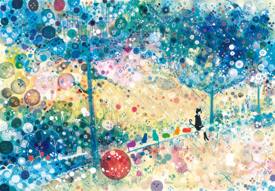 缤纷的色彩，p站id:36177020.