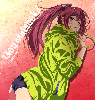 「Free！男子游泳部」动漫 插画 pixiv 松岡江【id=45680184 畵师：yuna】