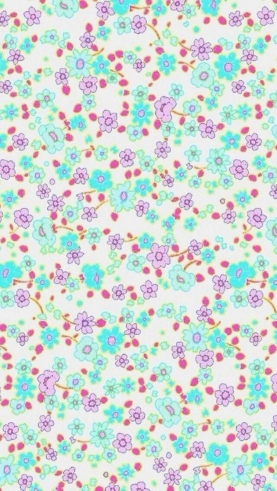 彼岸花。IPhone壁纸，手绘，平铺，碎花。