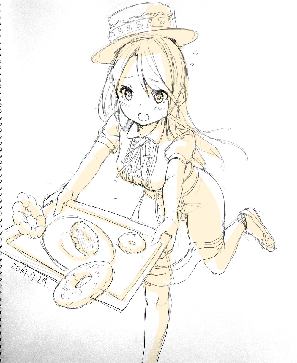 手绘 插画 线稿 手稿 黑白素材