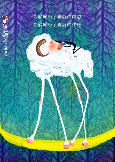 彼岸花。IPhone壁纸，手绘，插画。