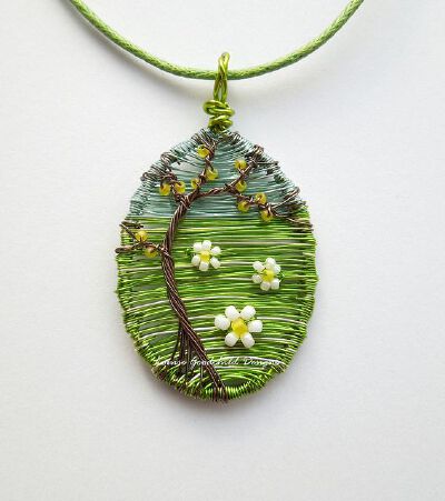 绕线 手工 设计 复古 （图片来自品pinterest）