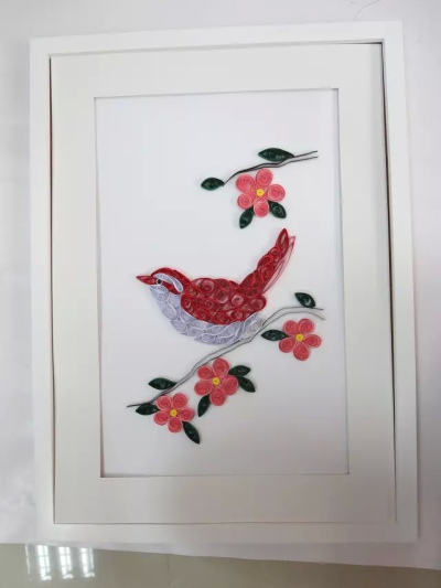 手工，衍纸，衍纸画。
