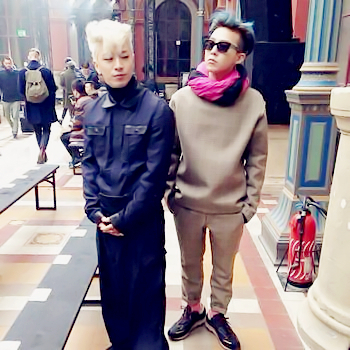 GD 太阳 时装周，G-Dragon，权志龙，BigBang，VIP，鸡涌