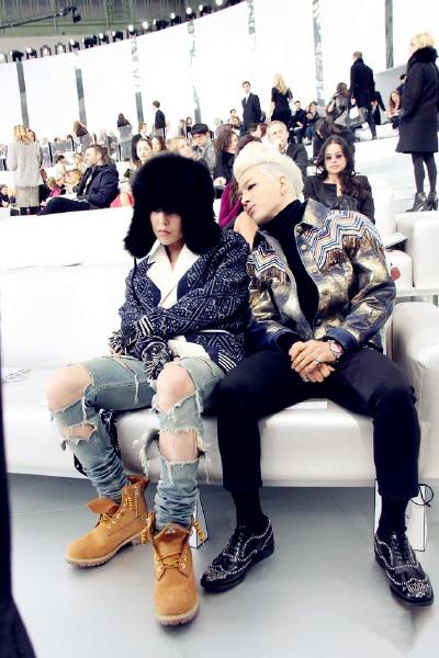 GD 太阳 时装周，G-Dragon，权志龙，BigBang，VIP，鸡涌
