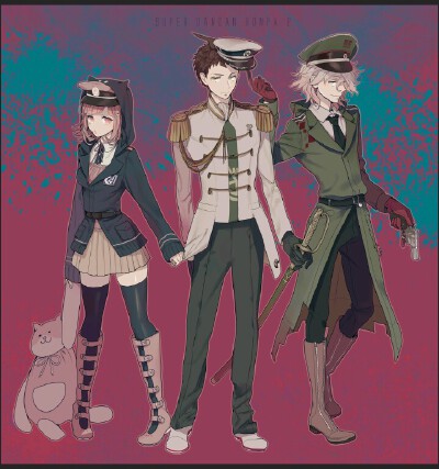超级弹丸论破2 七海千秋 日向创 狛枝凪斗