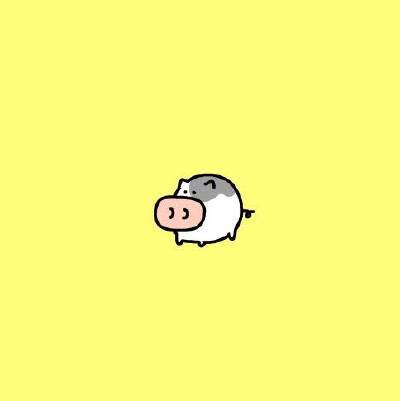 小花猪的小头像画好啦！！！来自微博 大绵羊bobo