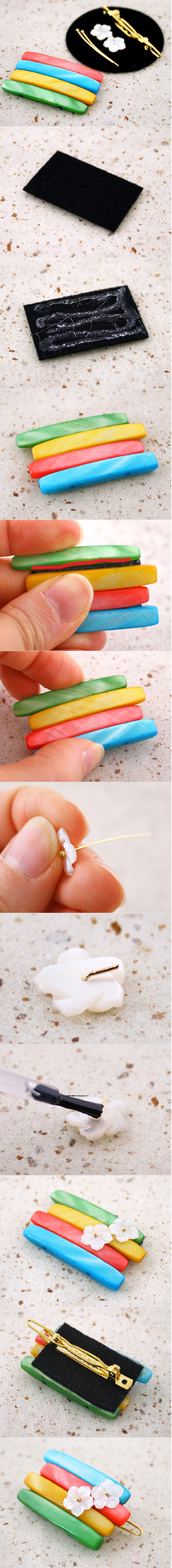 发饰 手工 DIY 丝带 布 发箍