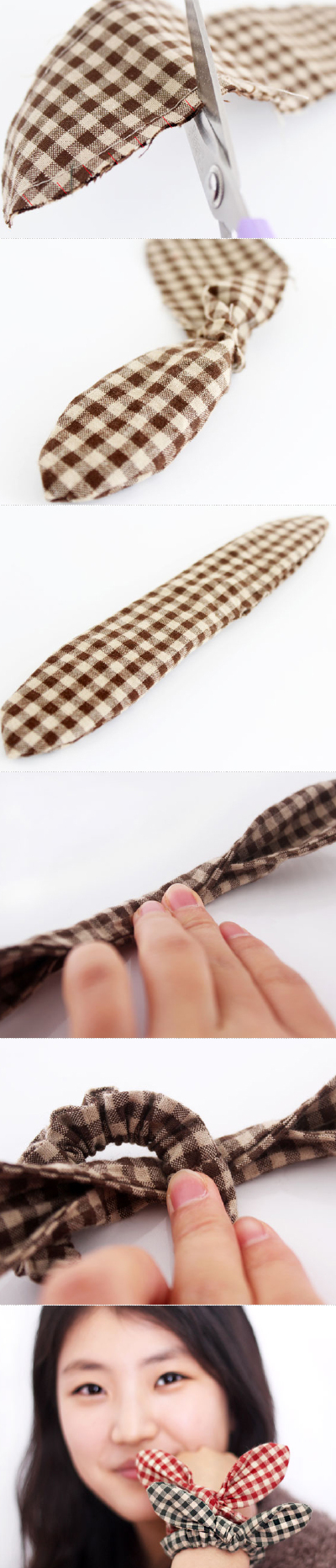 发饰 手工 DIY 丝带 布 发箍