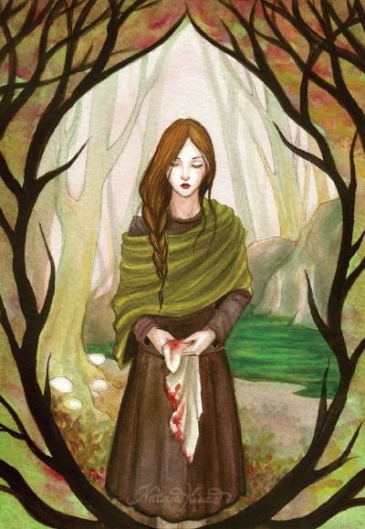 意大利插画师Natasa Ilincic幻想人物插画