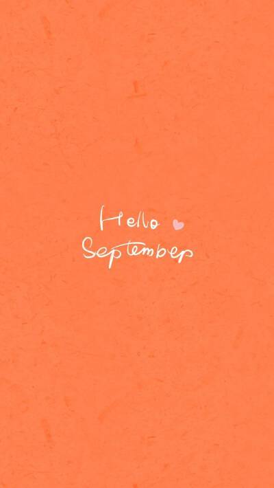 hello,september