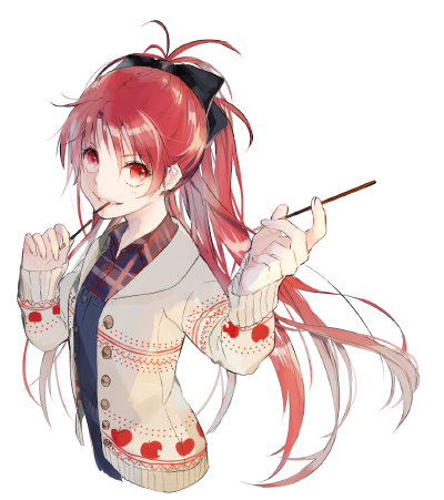 p站 二次元 插画 少女 头像 原创 壁纸 ポ 魔法少女小圆 佐仓杏子 画师：vient id=47043176