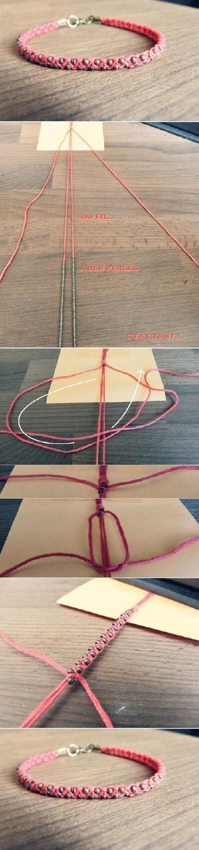 好看的首饰 其实动动脑 看看教程 准备好工具 可以做出来滴