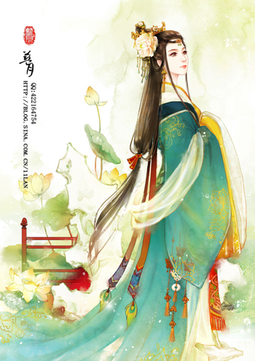 古风 美人 “夫君，你爱的终究是阿阮，可我又是睡呢”