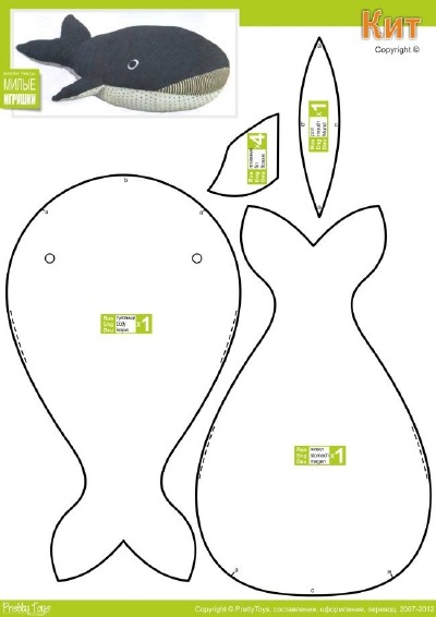 布偶手作 图纸