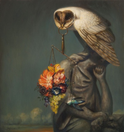 Martin Wittfooth的动物主题油画