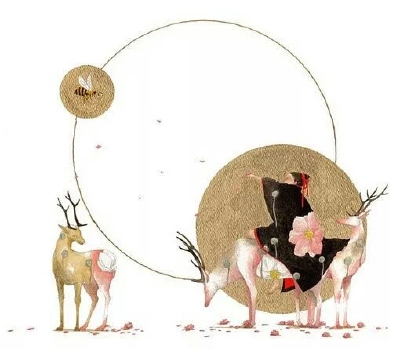 deer friend 树深时见鹿 麋鹿 鹿