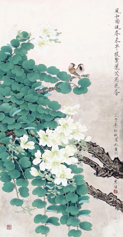 “ 山静似太古，日长如小年。余花犹可醉，好鸟不妨眠。” · 唐庚 ---- （图：周彦生）