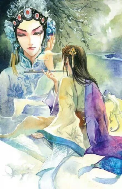 #_浮世清欢°#自送别，心难舍，一点相思几时绝？#古风#