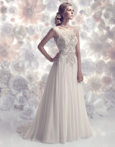 CB Couture Bridal Collection SS2015 by Casablanca Bridal。