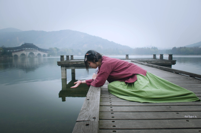 一枝红艳露凝香 云雨巫山枉断肠 借问汉宫谁得似 可怜飞燕倚新妆