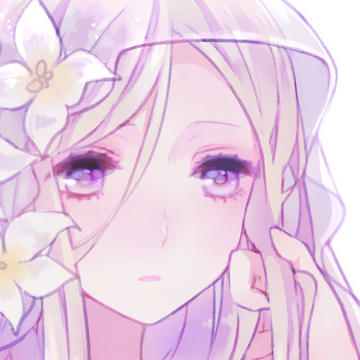 插画动漫 二次元 头像 女