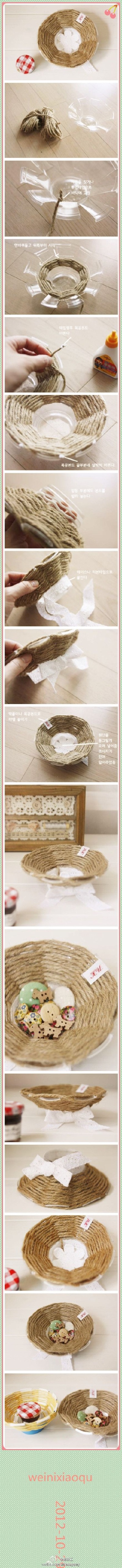 塑料瓶创意小手工~