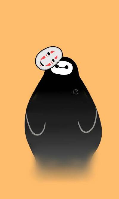【侵删】#超能陆战队#大白baymax##BH6#bighero6#壁纸#无脸男