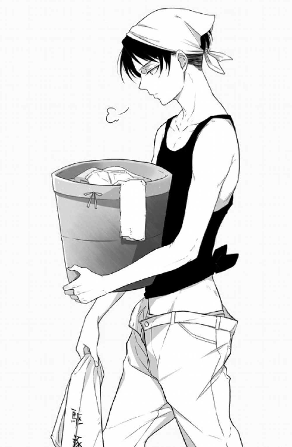 兵長……让我帮你打扫吧…（害羞中）
