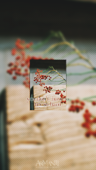Armanti原创壁纸 ［UDHTTSD。］系列 |壁纸 .Iphone壁纸 .原创 .语录 .文字 -转载请注明出处 - 勿涂抹LOGO - 禁二改| - Copyright by Armanti · 更多壁纸→微博@Armanti
