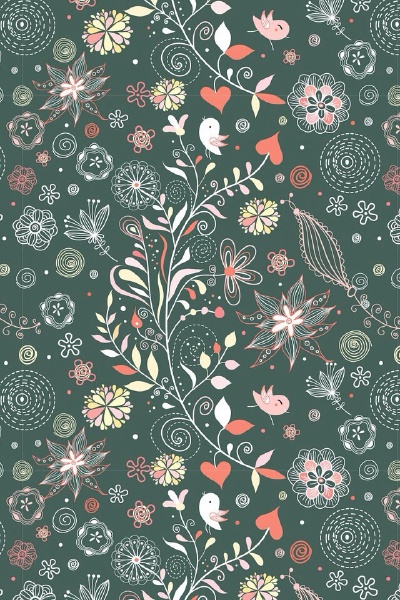 插画•碎花•素材•壁纸