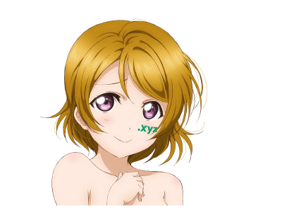 动漫 二次元 同人 lovelive 小泉花阳 头像 お名前.com x ラブライブ！